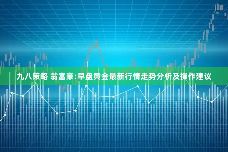 九八策略 翁富豪:早盘黄金最新行情走势分析及操作建议